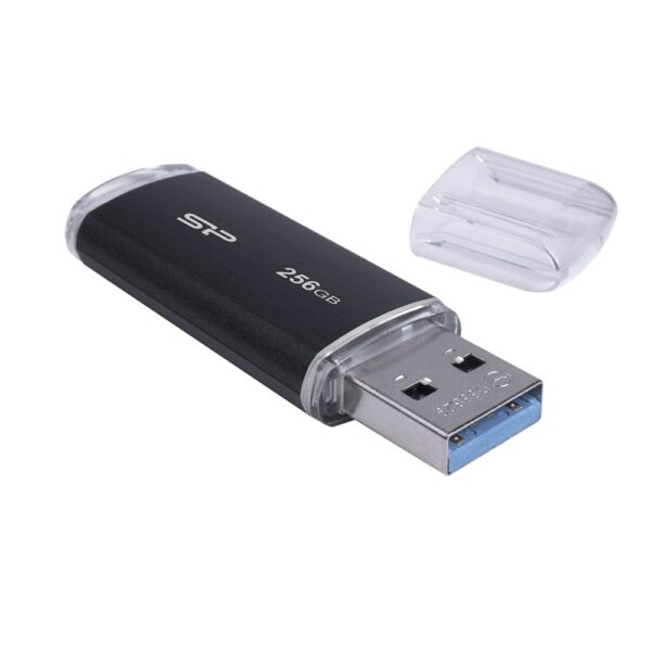 USB Silicon power 256GB 3.0 Zwart - Afbeelding 4