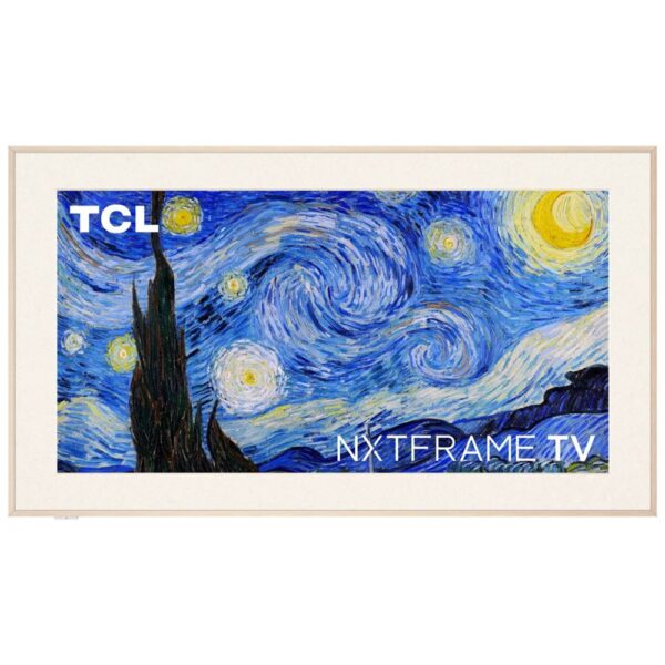 TCL NXTFRAME 65A300W Wit QLED TV | 65'' Ultra HD 4K | Wi-Fi | Smart TV | Google TV | HDR10+ | 120Hz - Afbeelding 5