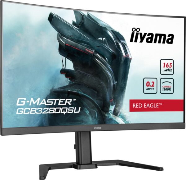 iiyama G-MASTER GCB3280QSU-B1 computer monitor 80 cm (31.5") 2560 x 1440 Pixels LED Zwart - Afbeelding 4