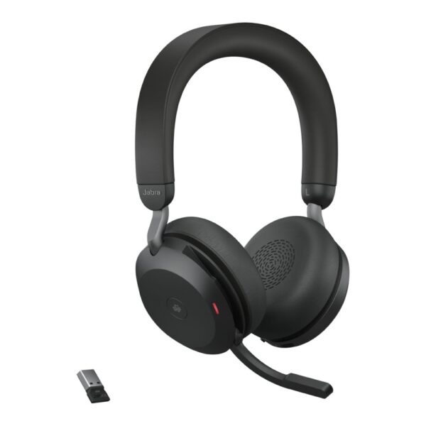 Jabra Evolve2 75 Headset Draadloos Hoofdband Kantoor/callcenter Bluetooth Zwart - Afbeelding 4