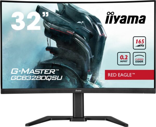 iiyama G-MASTER GCB3280QSU-B1 computer monitor 80 cm (31.5") 2560 x 1440 Pixels LED Zwart - Afbeelding 2