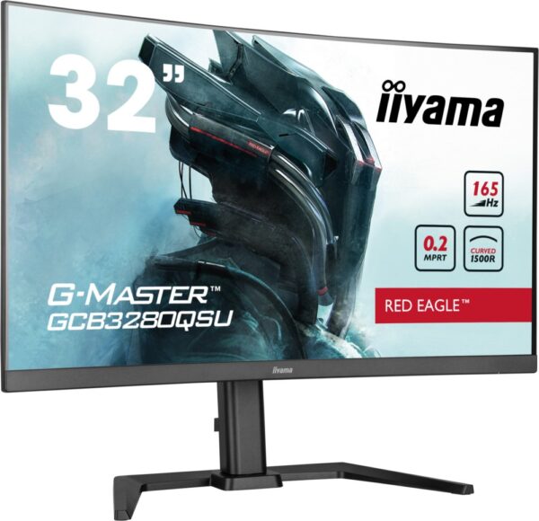 iiyama G-MASTER GCB3280QSU-B1 computer monitor 80 cm (31.5") 2560 x 1440 Pixels LED Zwart - Afbeelding 3