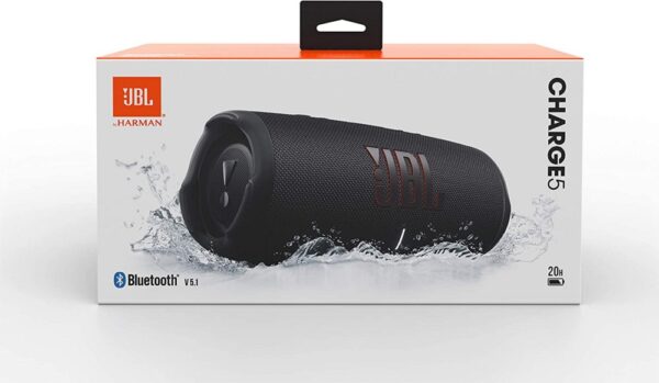 JBL Charge 5 | Portable Bluetooth Speaker | Zwart - Afbeelding 7