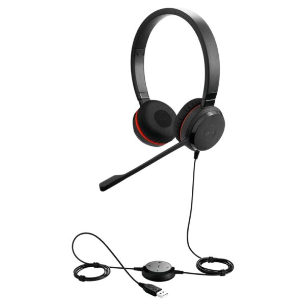 Jabra Evolve 20 | Bedraade USB On-Ear Headset | Stereo - Afbeelding 5