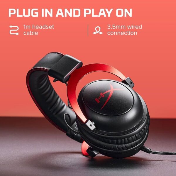 HyperX Cloud II Gaming Headset | Zwart/Rood - Afbeelding 3