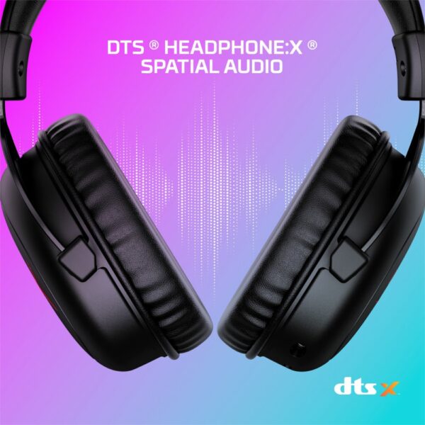 HyperX Cloud II Core | Draadloze Over-Ear Gaming Headset | USB-A Receiver & 3.5mm | Zwart - Afbeelding 7
