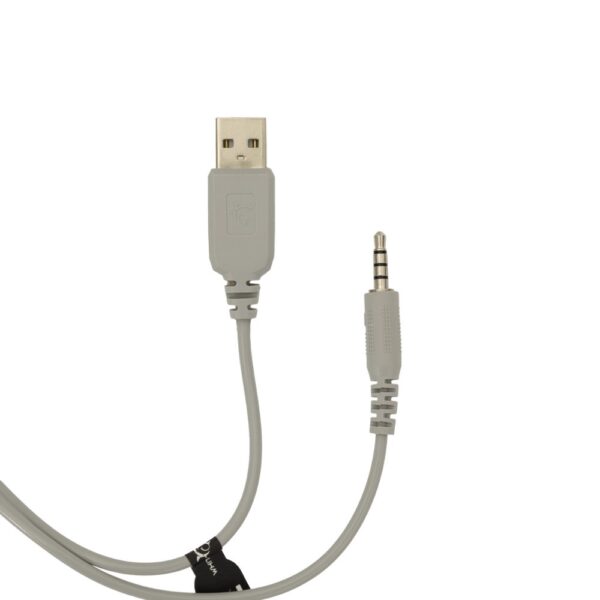 White Shark Firefly RGB | On-Ear Gaming Headset | 3,5mm Connector & USB-A | Wit - Afbeelding 8