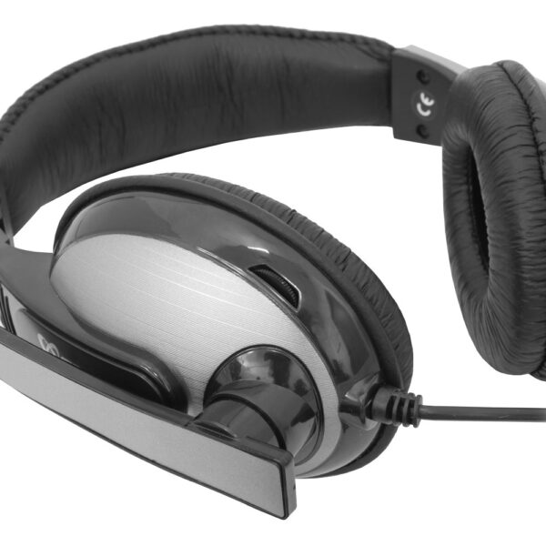 SBOX HS-302 | On-Ear Gaming Headset 3,5mm Connector | Zwart/Grijs - Afbeelding 4