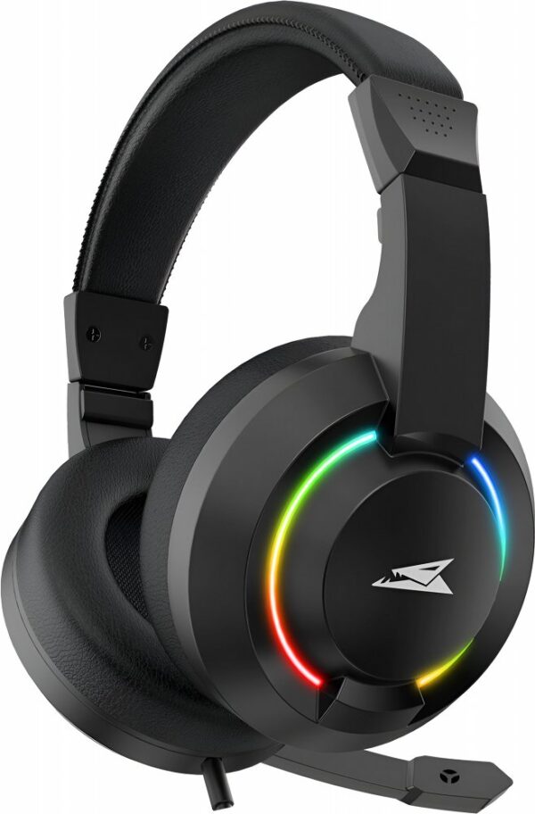 Baracuda HYDRA RGB Rainbow | Gaming Headset 3,5mm & USB | Zwart - Afbeelding 4
