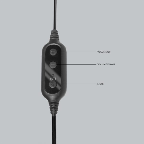 Logitech H960 | Bedrade On-ear Headset USB-A | Zwart - Afbeelding 9