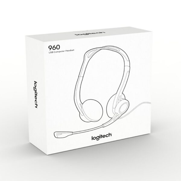 Logitech H960 | Bedrade On-ear Headset USB-A | Zwart - Afbeelding 14
