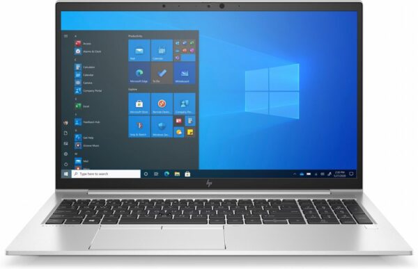 HP EliteBook 855 G8 | 15.6'' F-HD IPS | Ryzen 3 Pro 5450U | 8GB | 256GB | W11 Professional | Refurbished Silver