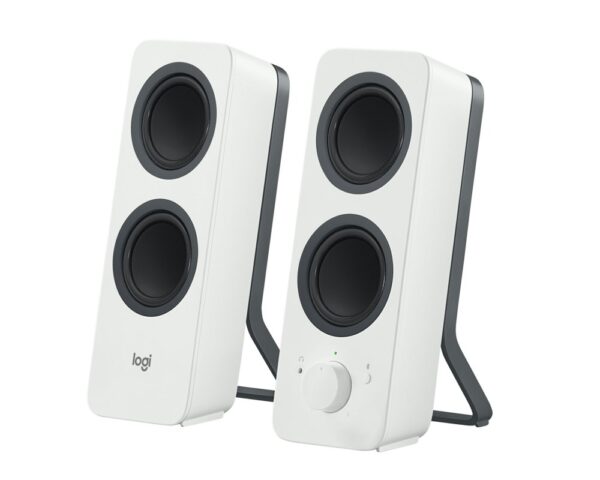 Logitech Z207 | 2.0 Luidsprekerset | Bluetooth en 3,5mm | Zwart/Wit - Afbeelding 5