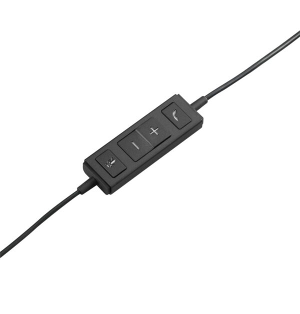 Logitech H570e | Bedrade On-ear Mono Headset | USB-A | Zwart - Afbeelding 7