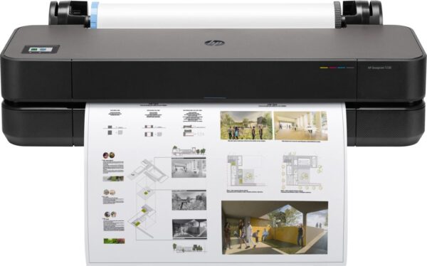 HP DesignJet T230 24'' Grootformaat Inkjetprinter | 2400 x 1200 DPI | Wifi | Kleur - Afbeelding 3