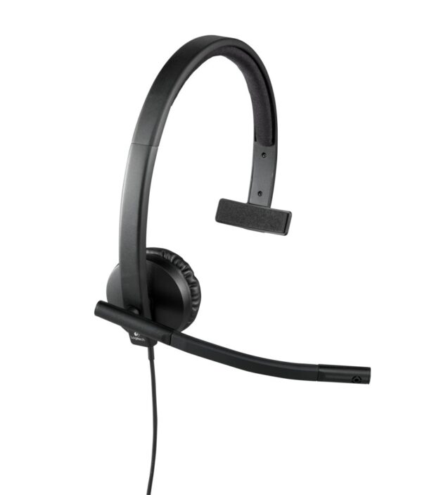 Logitech H570e | Bedrade On-ear Mono Headset | USB-A | Zwart - Afbeelding 3