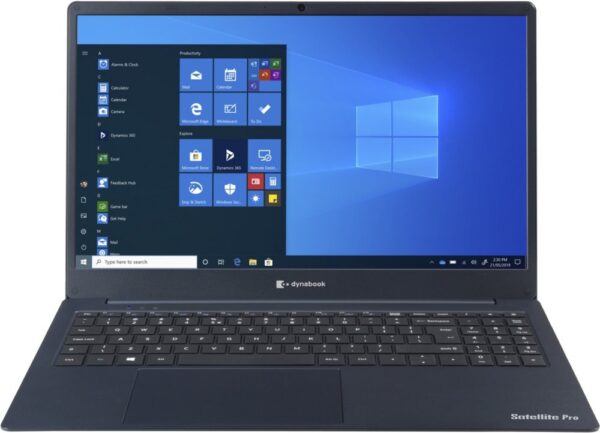 Toshiba C50 | 15.6" Full HD IPS | Intel Core i3-1005G1 | 8GB RAM | 256GB SSD | Windows 11 Professional | Met Docking Station | Refurbished Silver