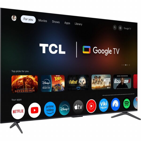 TCL 65C6KS 65" | Ultra HD 4K QD-Mini LED Smart TV (2025) | Google TV + Wifi | Dolby Vision IQ | 120Hz Gaming Mode | RENEWED - Afbeelding 4