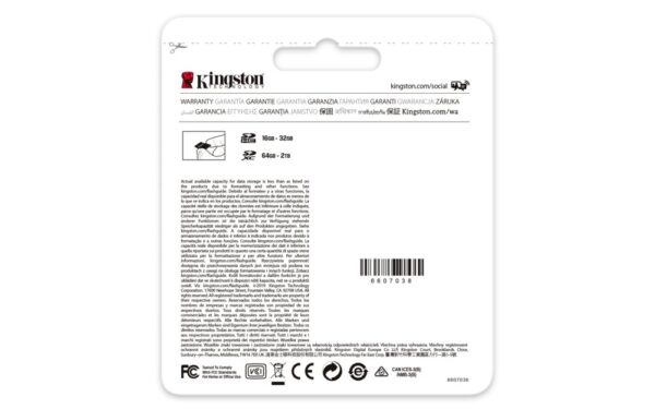 Kingston Canvas Go! Plus SD-kaart | 64GB | UHS-I Klasse 10 - Afbeelding 5