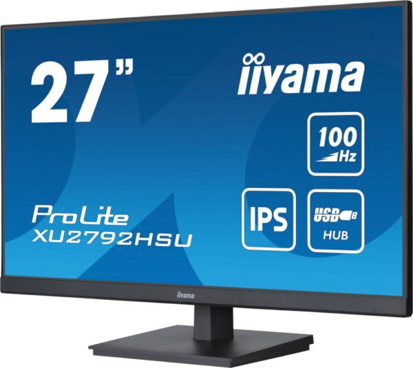 iiyama ProLite XU2792HSU-B6 27" | 1920x1080 IPS | 100Hz | USB Hub | Monitor - Afbeelding 4