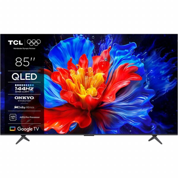 TCL 85P8K | 85" 4K Ultra HD QLED DLED Smart TV | Google TV | Dolby Vision | 144Hz (2025)