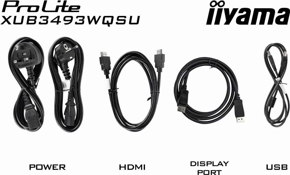 iiyama ProLite XUB3493WQSU-B6 | 34" Ultrawide IPS Monitor | 3440x1440 UWQHD | 120Hz | LED | Zwart - Afbeelding 4