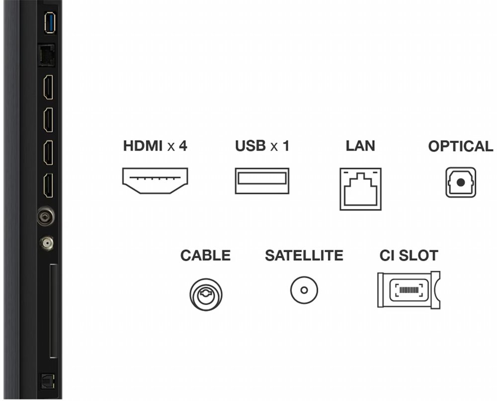 TCL 98Q7C | 98'' 4K Ultra HD QD-MiniLED | 120Hz | Google TV | Dolby Vision IQ | HDMI 2.1 | Smart TV - Afbeelding 3