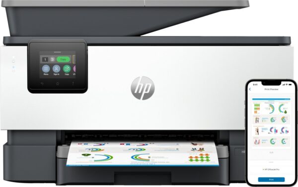 HP OfficeJet Pro 9120b | All-in-One Inkjetprinter | 4800 x 1200 DPI | Wi-Fi | Kleur | ADF | GEBRUIKT