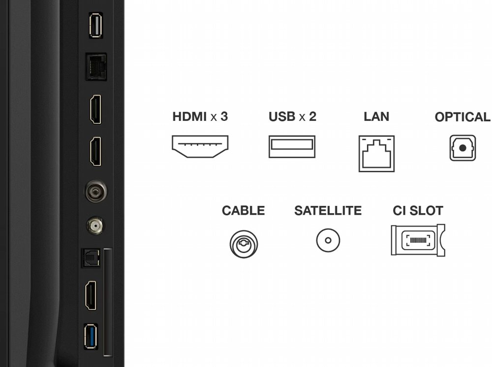 TCL 75V6C | 75" 4K Ultra HD DLED | Google TV | Dolby Vision | 60Hz | HDMI 2.1 | Smart TV - Afbeelding 9