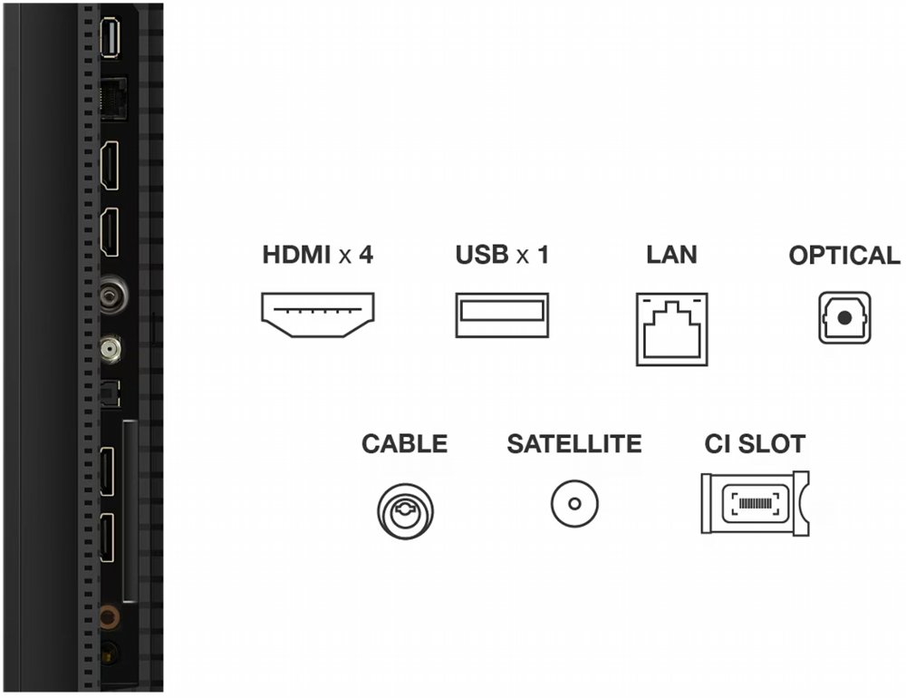 TCL 50C61K | 50" 4K Ultra HD QD-MiniLED | 120Hz | Google TV | Dolby Vision | HDMI 2.1 | Smart TV - Afbeelding 4