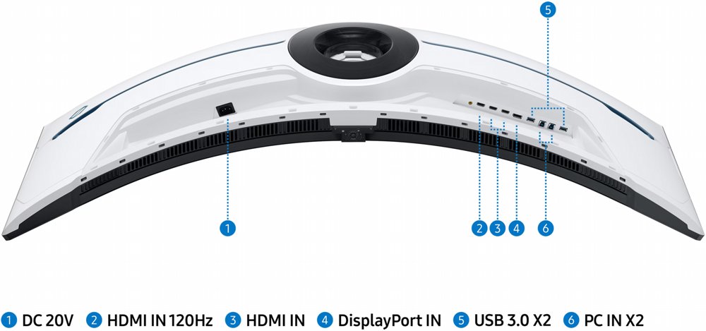 Samsung Odyssey Neo G95NC | 57" VA | 7680x2160 | 240Hz | Gaming Monitor - Afbeelding 6