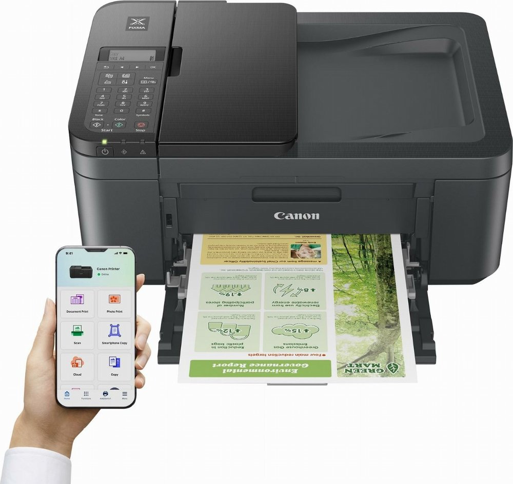 Canon PIXMA TR4755i | All-in-One Inkjetprinter | A4 | 4800 x 1200 DPI | Wi-Fi | Kleur - Afbeelding 4