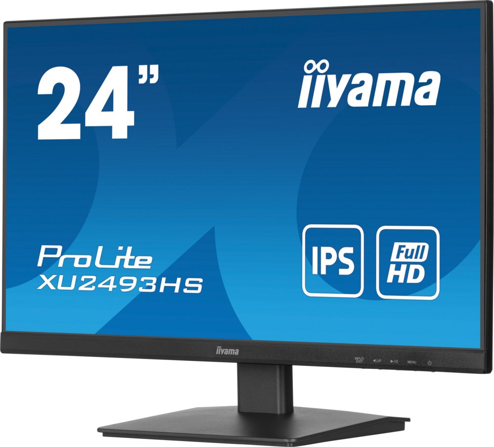 iiyama ProLite XU2493HS-B6 24'' | 1920x1080 IPS | 100Hz | 1ms MPRT | Randloos Design | Full HD Monitor | Open Box
