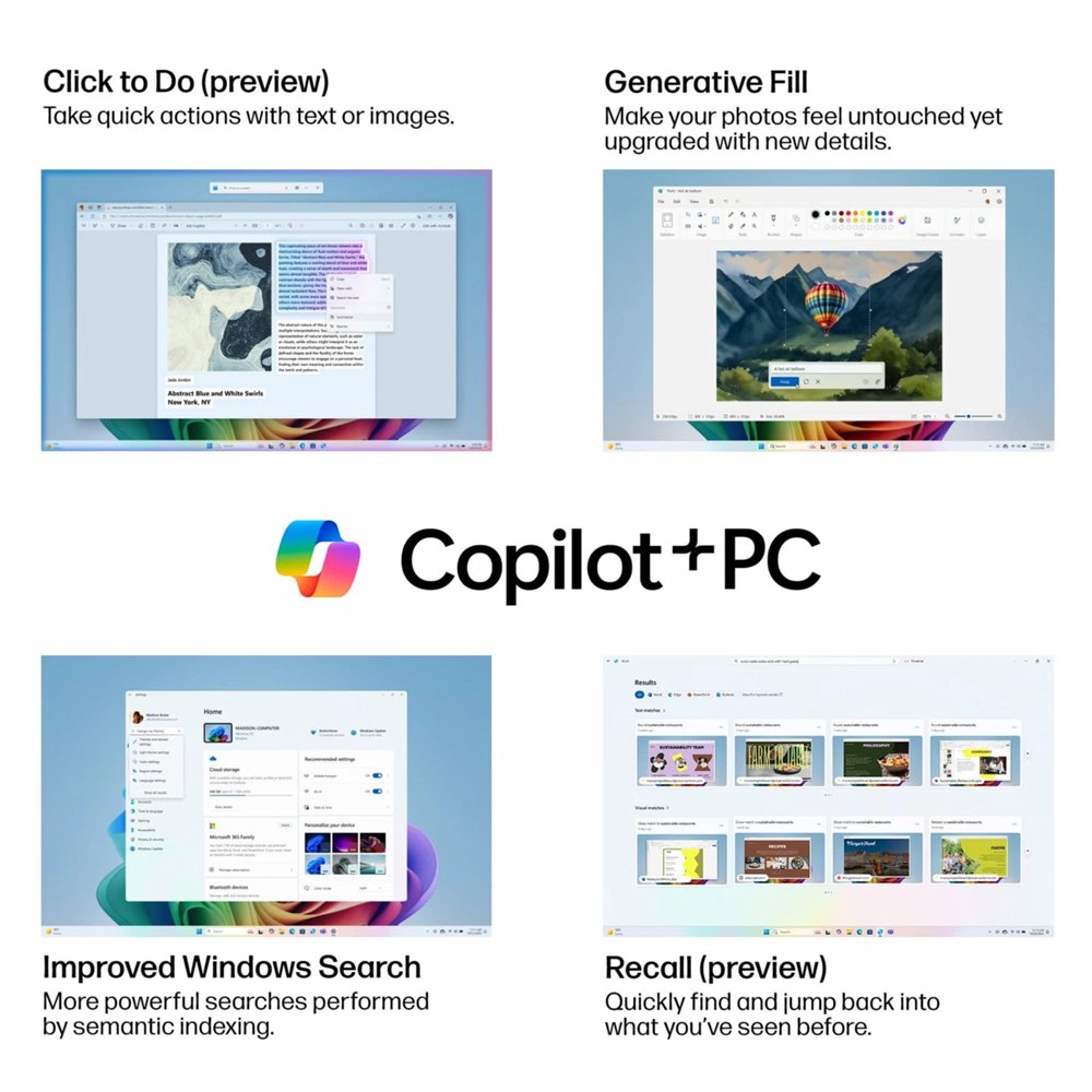 HP OmniBook 3 NGAI | 15.6" Full HD IPS Touch | AMD Ryzen AI 5 330 | 16GB DDR5 | 512GB SSD | Copilot+ | Windows 11 Home | Zilver - Afbeelding 4
