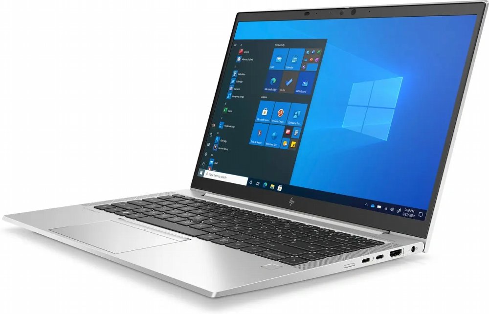 HP EliteBook 840 G7 | 14" Full HD IPS | Intel Core i5-10210U | 16GB RAM | 256GB SSD | Windows 11 Professional | REFURBISHED SILVER - Afbeelding 4