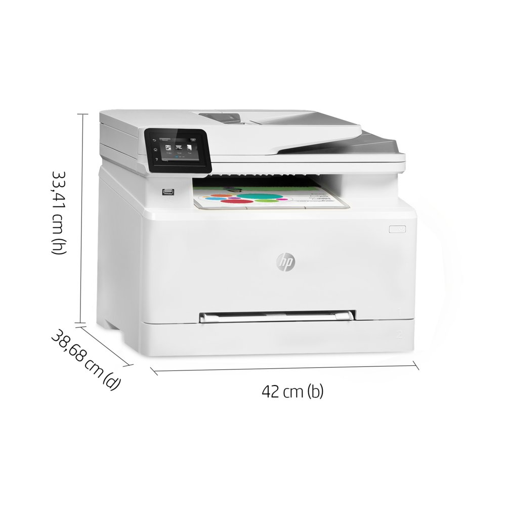 HP Color LaserJet Pro M282nw | All-in-One Laserprinter | A4 | 600 x 600 DPI | Wi-Fi | Kleur - Afbeelding 12