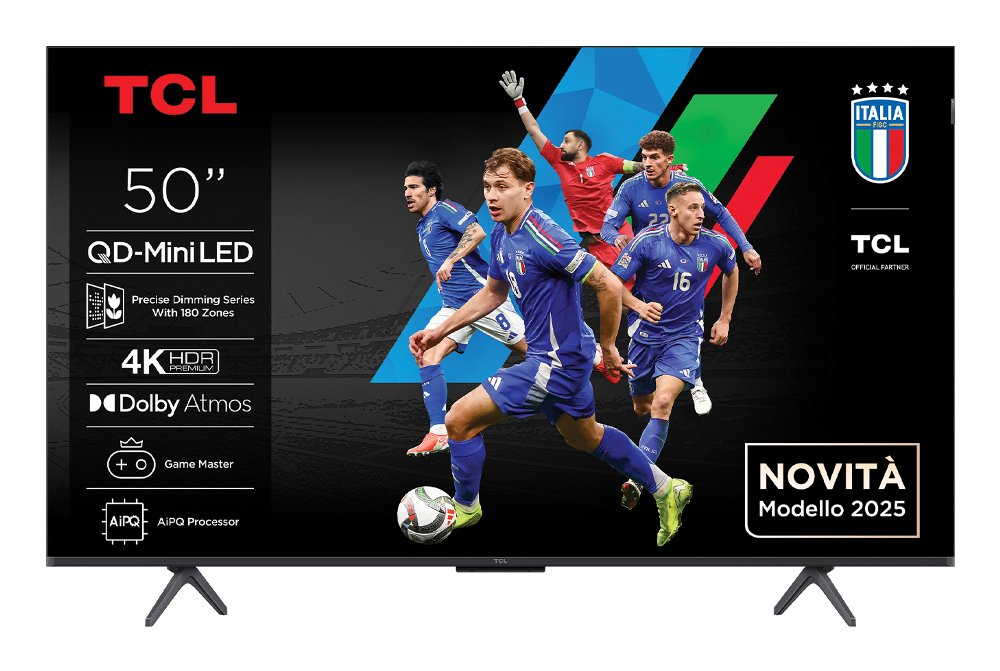 TCL 50C61KS | 50" 4K Ultra HD QD-MiniLED Smart TV | 60Hz | Google TV + Wifi | Dolby Vision | HDMI 2.1 (2025) - Afbeelding 2