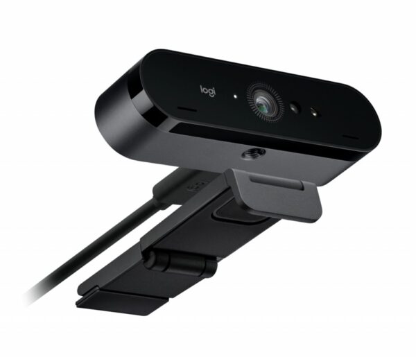 Logitech BRIO | 4K Ultra HD Webcam (13 MP) | HDR | 30 fps 4K / 60 fps Full HD | Windows Hello | USB-C