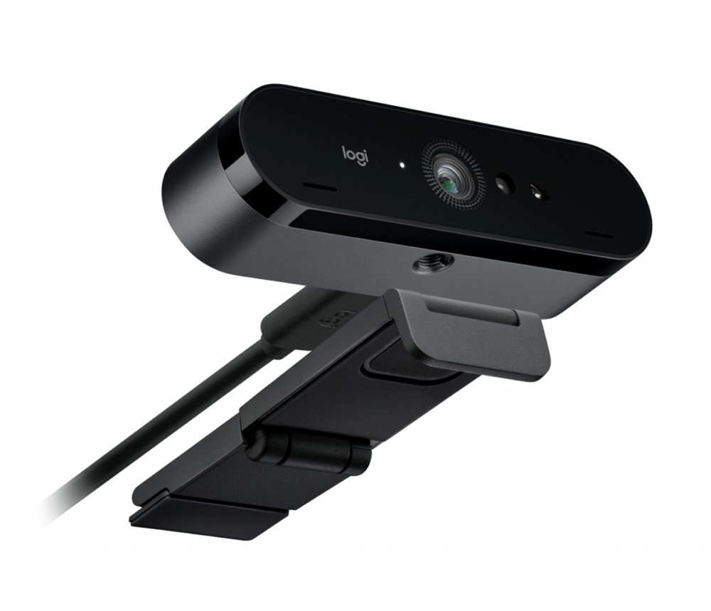 Logitech BRIO | 4K Ultra HD Webcam (13 MP) | HDR | 30 fps 4K / 60 fps Full HD | Windows Hello | USB-C