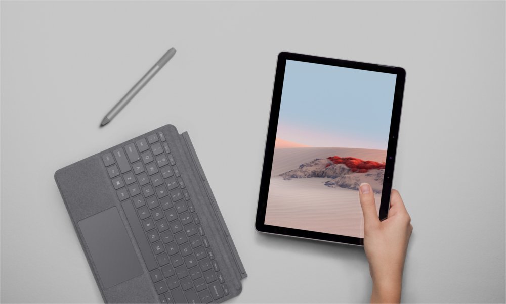 Microsoft Surface Go 2 | 10.5" Touch (1920x1280) | Intel Pentium Gold 4425Y | 4GB RAM | 64GB eMMC | Windows 10 Professional | Zilver | OPEN BOX - Afbeelding 5