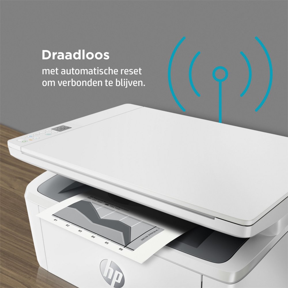HP LaserJet Pro MFP M140w | All-in-One Laserprinter | A4 | 600 x 600 DPI | Wi-Fi | Zwart/Wit - Afbeelding 6