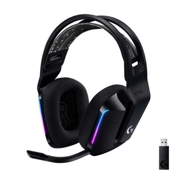 Logitech G G733 LIGHTSPEED Wireless Gaming Headset | RGB | Zwart