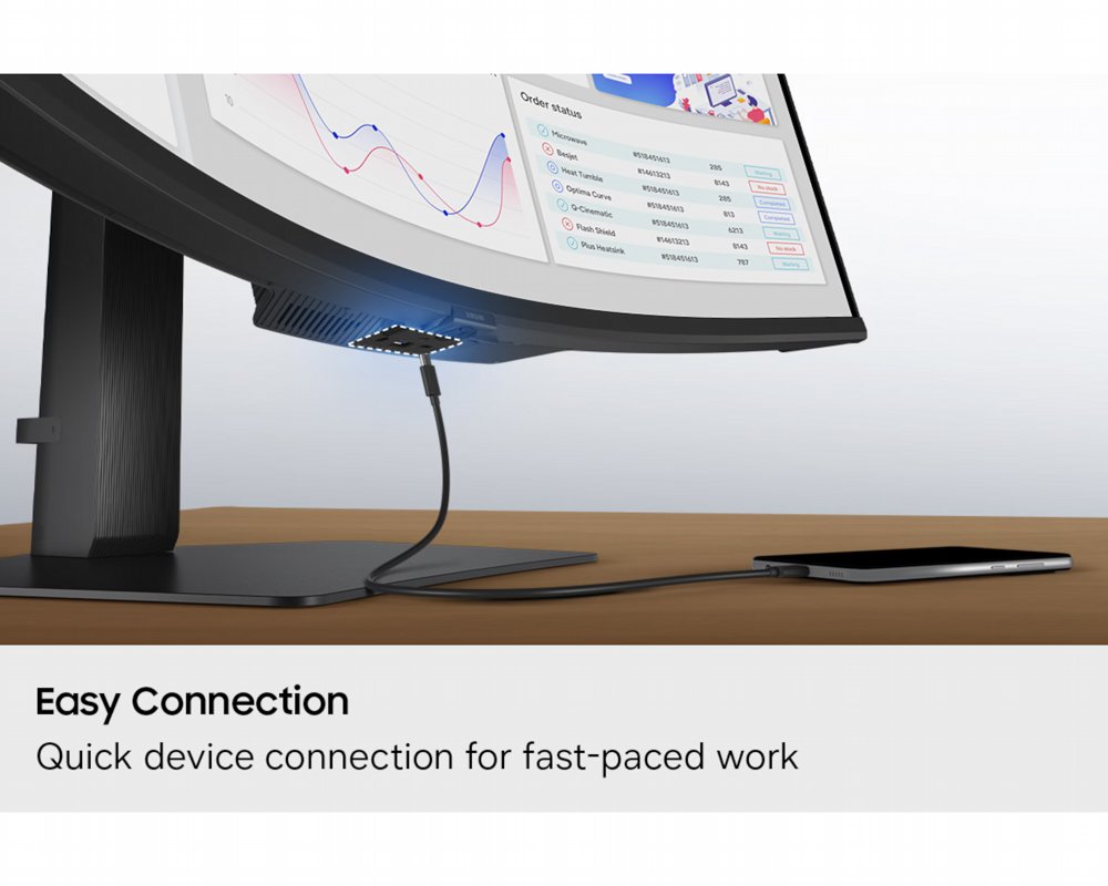 Samsung ViewFinity S8 S85TH | 40" 5K2K | 144Hz | Thunderbolt 5 | Curved Ultrawide Monitor | Zwart - Afbeelding 10
