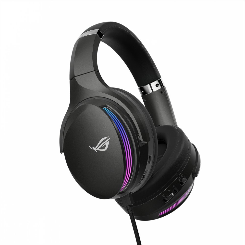 ASUS ROG Fusion II 500 | Bedrade Over-ear Gaming Headset USB-C | RGB | Zwart - Afbeelding 4