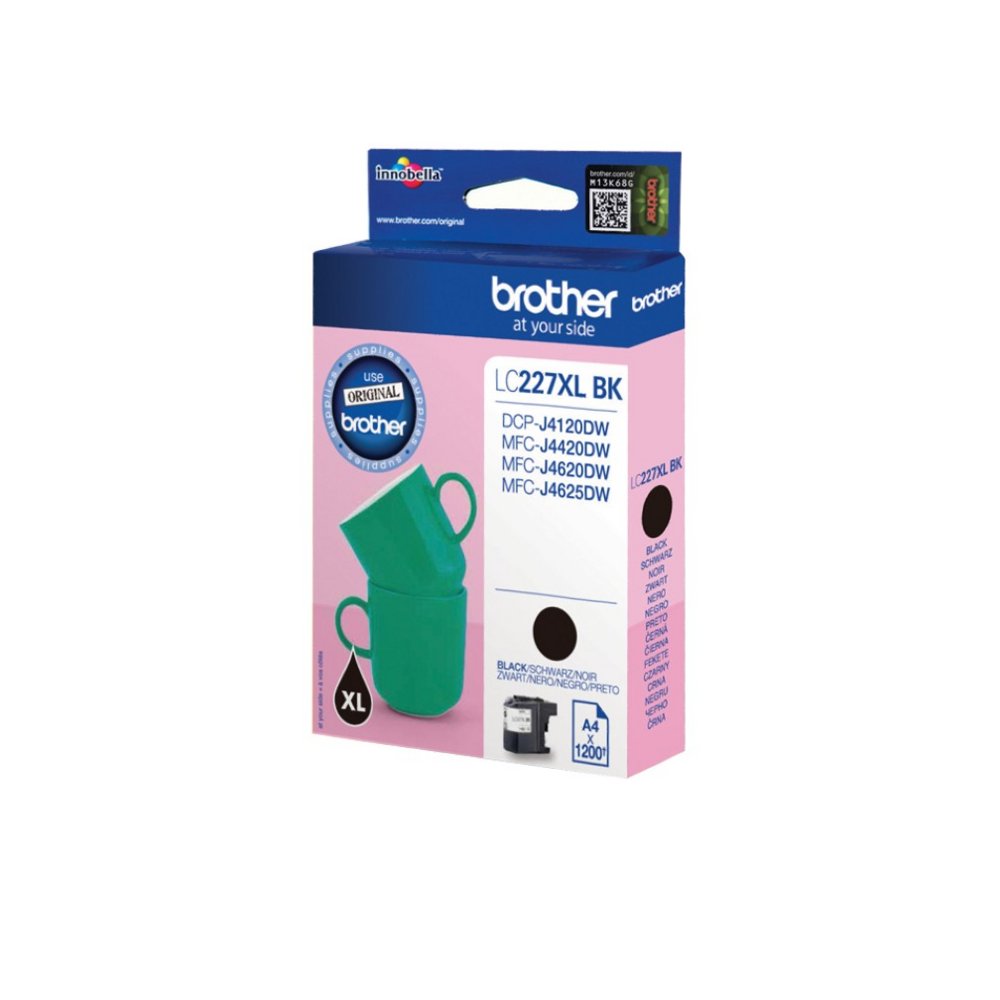 Brother LC-227XLBK | Originele Zwarte Inktcartridge | 1 Stuk - Afbeelding 2