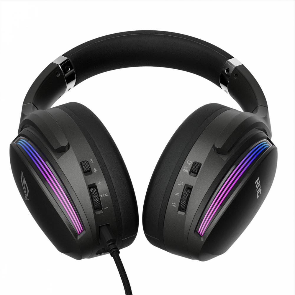 ASUS ROG Fusion II 500 | Bedrade Over-ear Gaming Headset USB-C | RGB | Zwart - Afbeelding 7