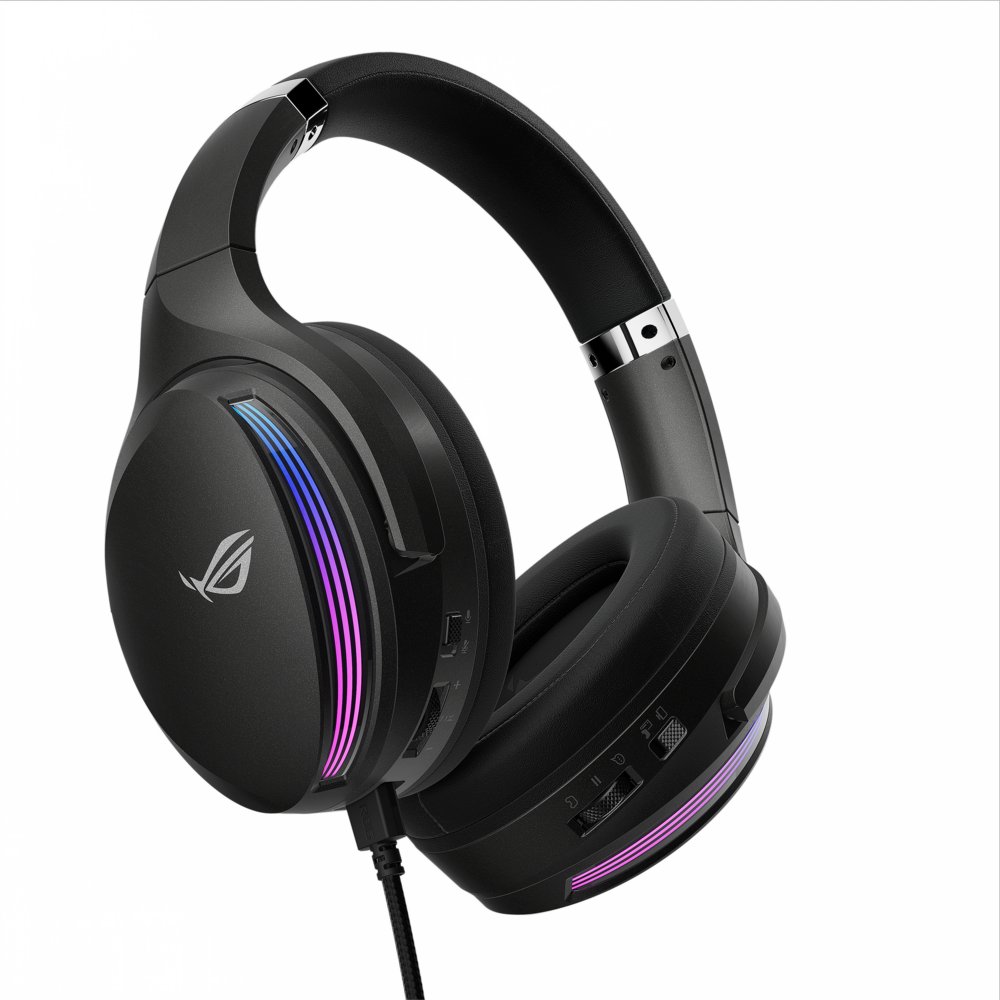 ASUS ROG Fusion II 500 | Bedrade Over-ear Gaming Headset USB-C | RGB | Zwart - Afbeelding 5