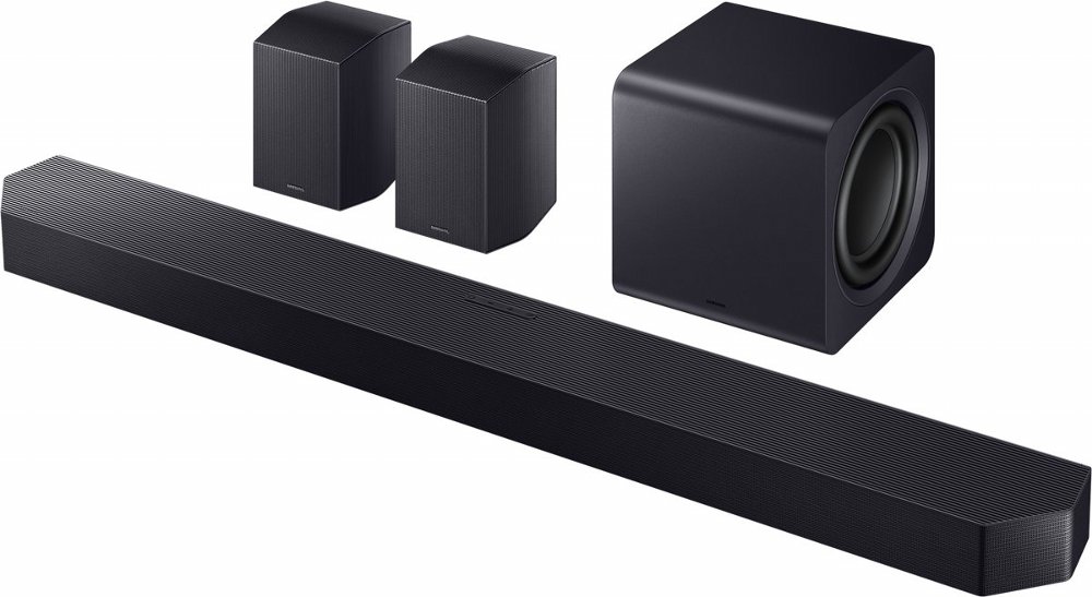 Samsung HW-Q990H Q-Series | 11.1.4-kanaals Dolby Atmos Soundbar | Draadloze Subwoofer & Rear Speakers | Zwart - Afbeelding 3