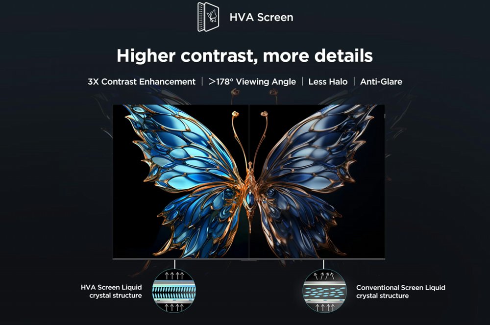 TCL 65V6C | 65" 4K Ultra HD DLED Smart TV | Google TV | Dolby Vision | 60Hz (2025) - Afbeelding 5