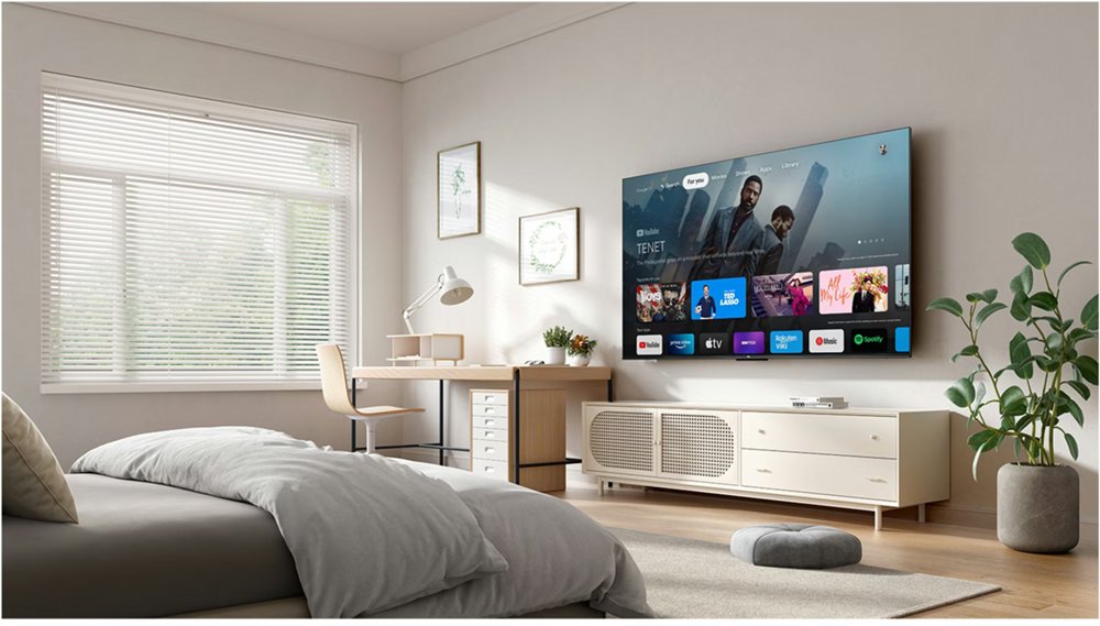 TCL 43P61K 43" | 4K UHD Smart TV | Google TV | HDR | Zwart - Afbeelding 6